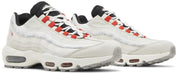 Nike Air Max 95 Light Bone Habanero Red