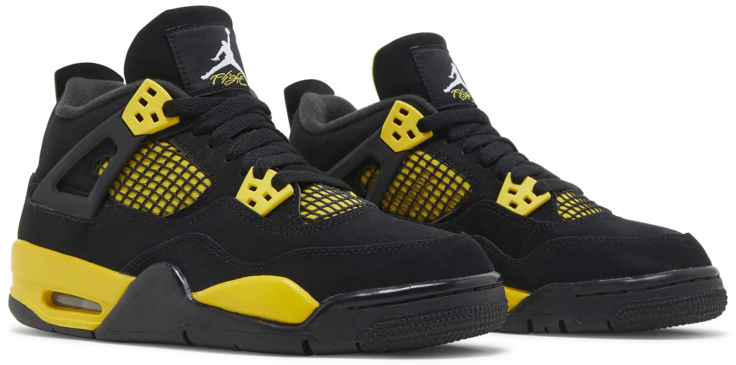 Air Jordan 4 Retro Yellow Thunder (GS)