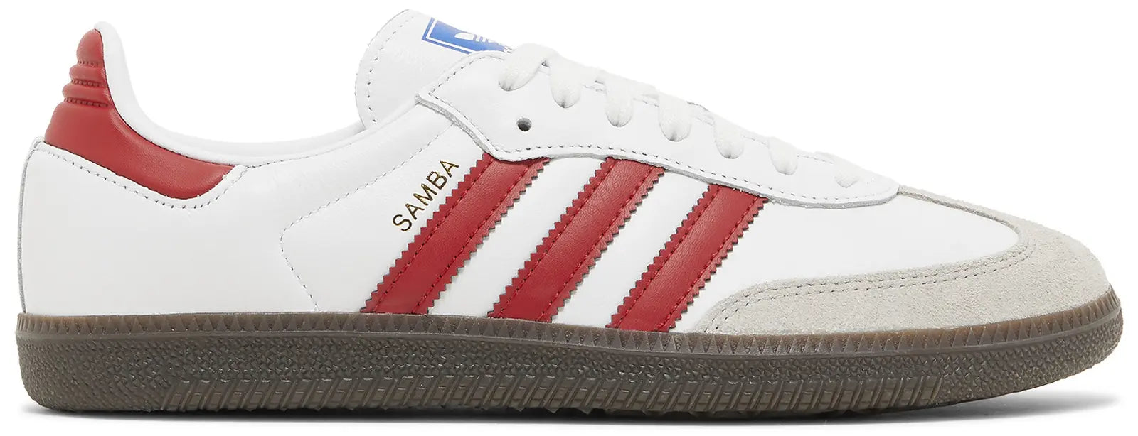 Adidas Samba OG White Scarlet