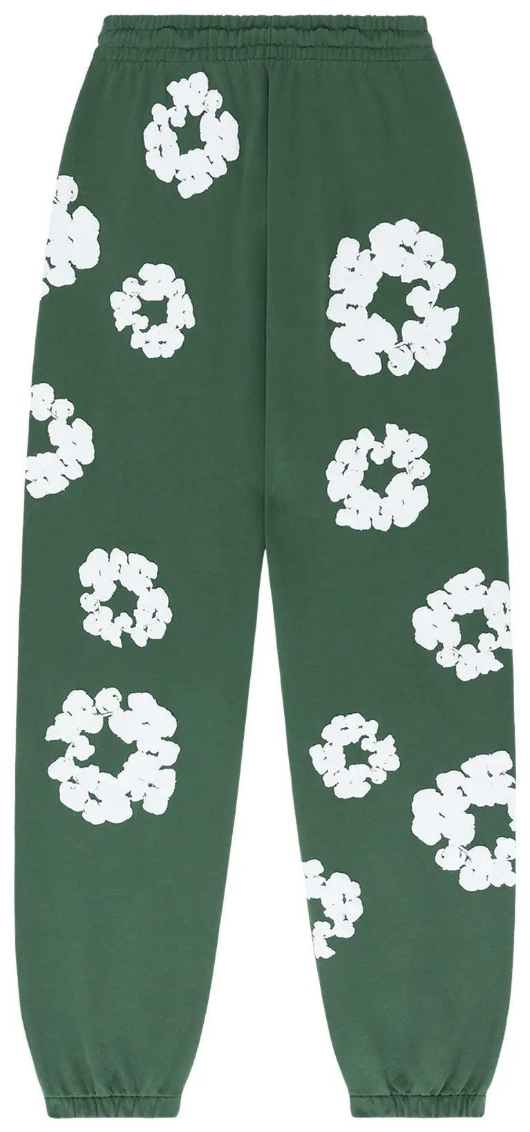 Denim Tears The Cotton Wreath Sweatpants Green