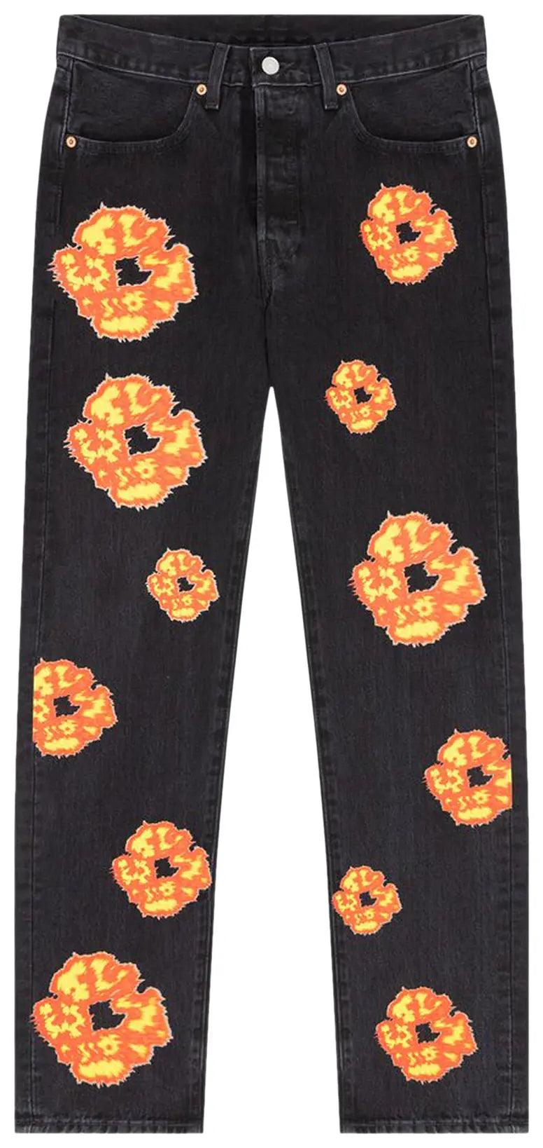 Offset Tears Levi's The Cotton Wreath Jean Black