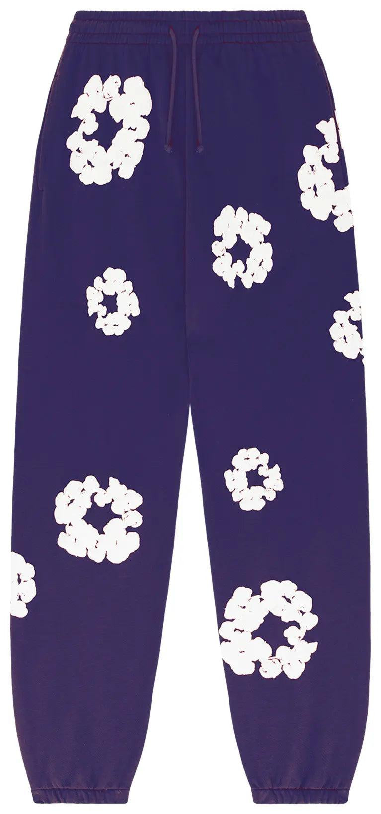 Denim Tears The Cotton Wreath Sweatpants Purple