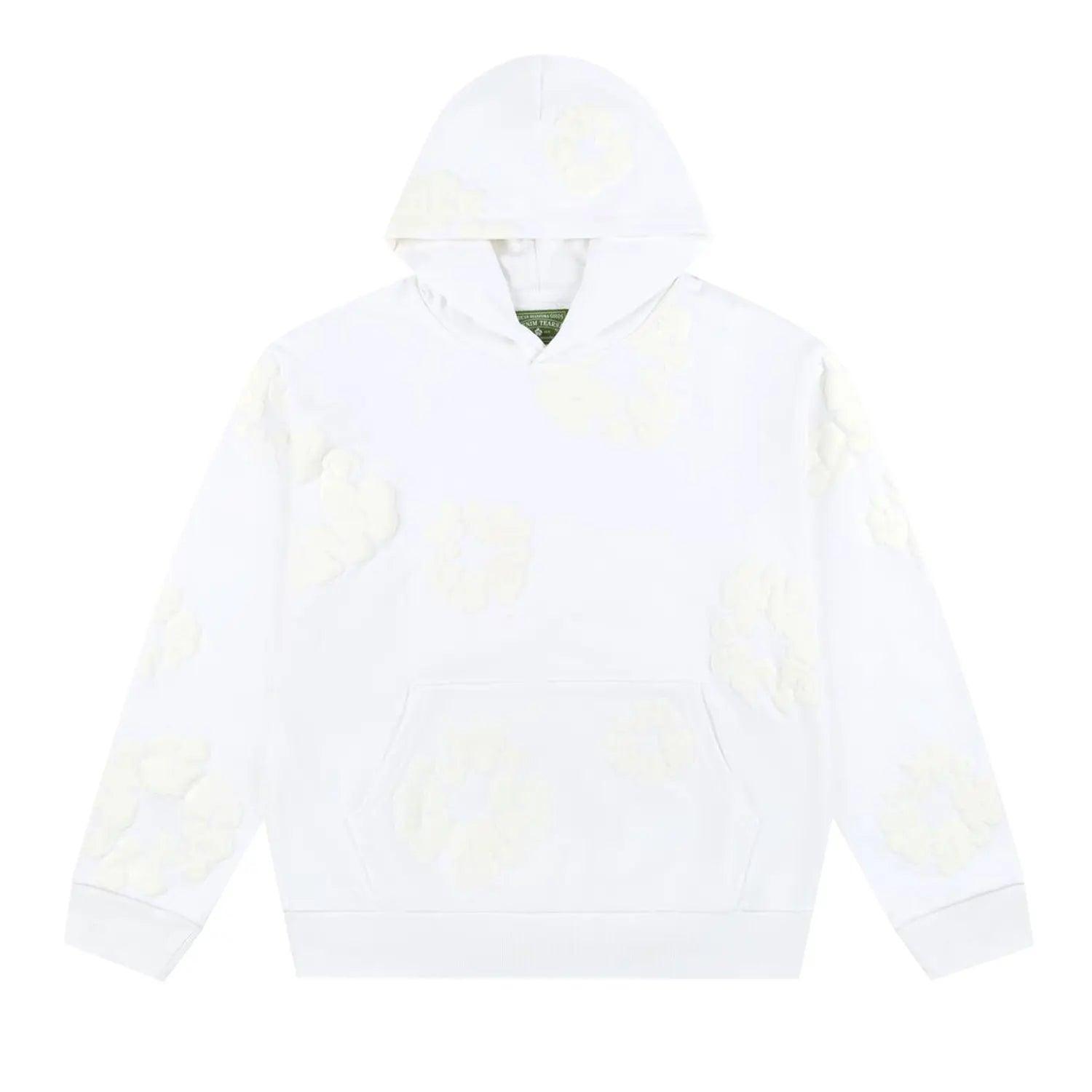 Denim Tears Mono Cotton Wreath Sweatshirt White