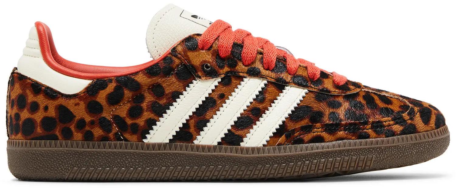 Adidas Samba OG Preloved Red Leopard (Women's)