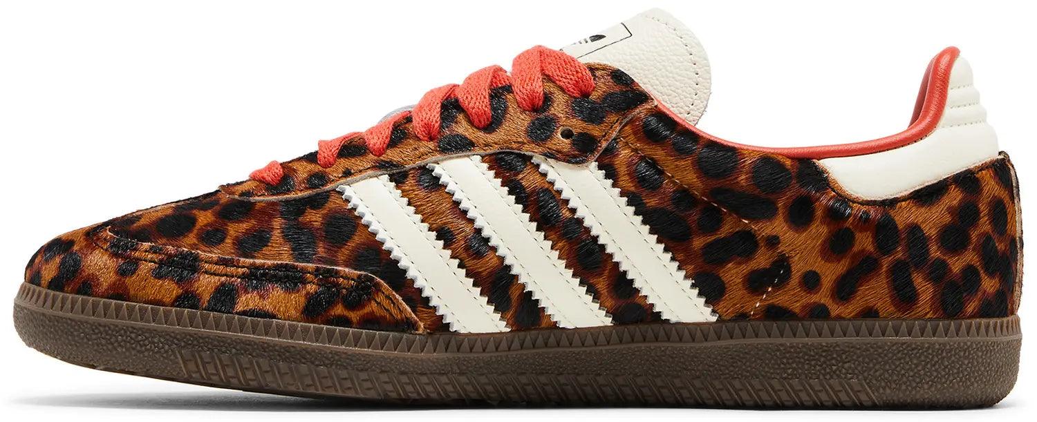 Adidas Samba OG Preloved Red Leopard (Women's)