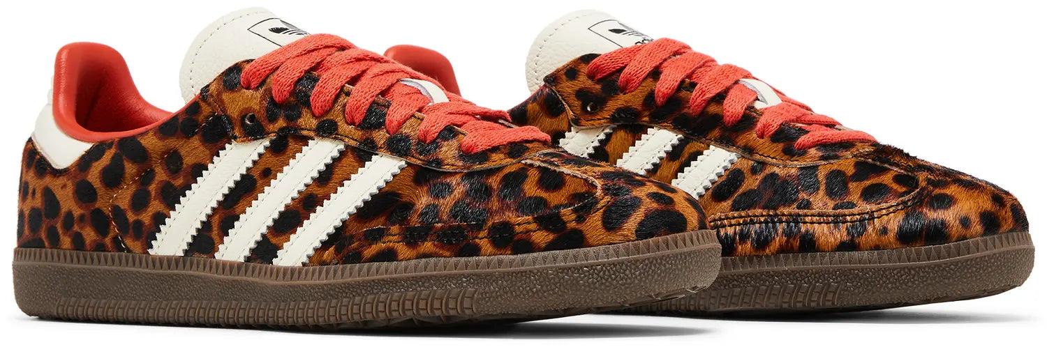 Adidas Samba OG Preloved Red Leopard (Women's)
