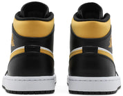 Air Jordan 1 Mid White Pollen Black (Preschool)