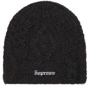 Supreme Block Knit Beanie Black