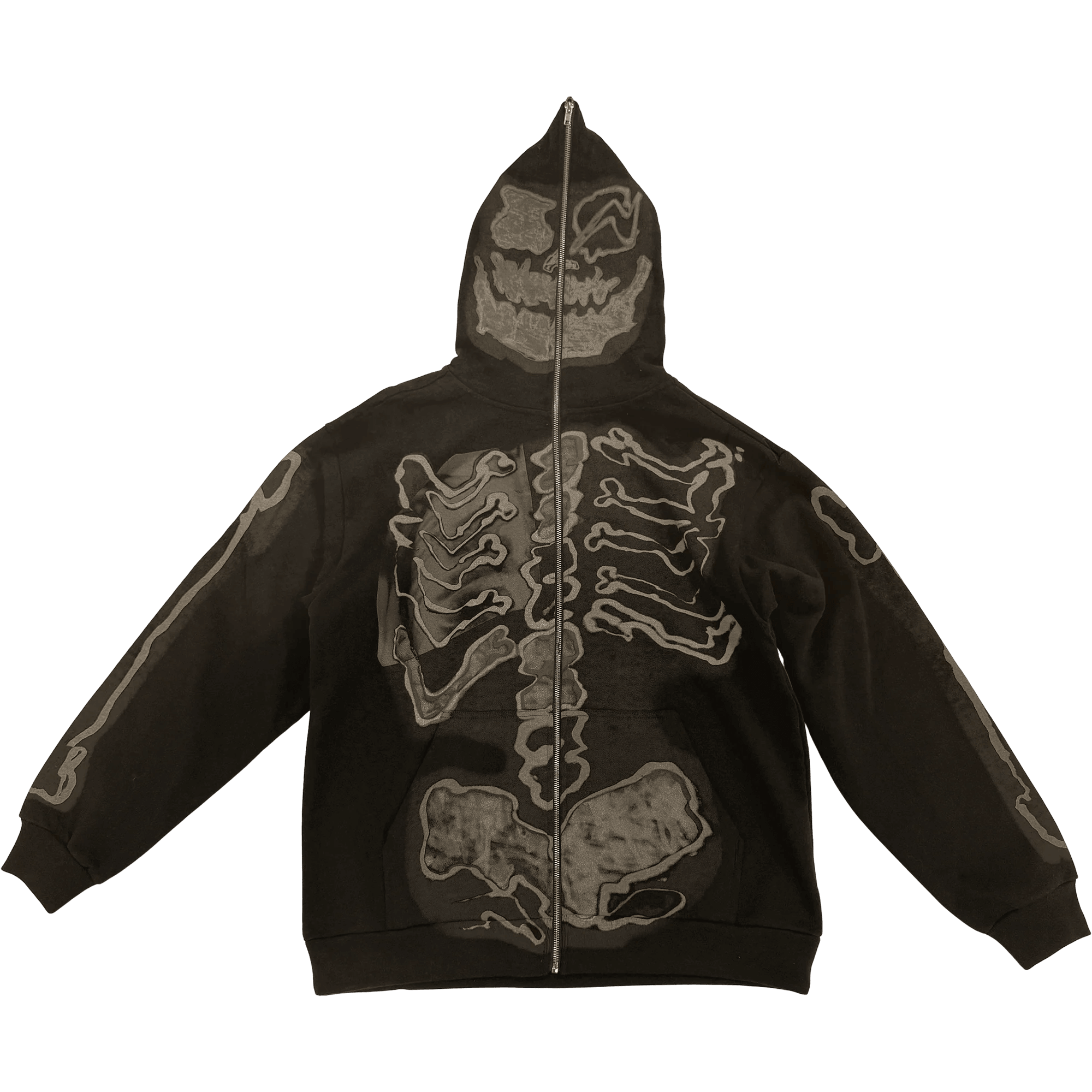 Cactus Jack x Fragment Skeleton Graffiti Full Zip Hoodie Redux (ComplexCon)