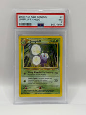 2000 Pokémon Neo Genesis Jumpluff Holo 7/111 PSA 7 NEAR MINT