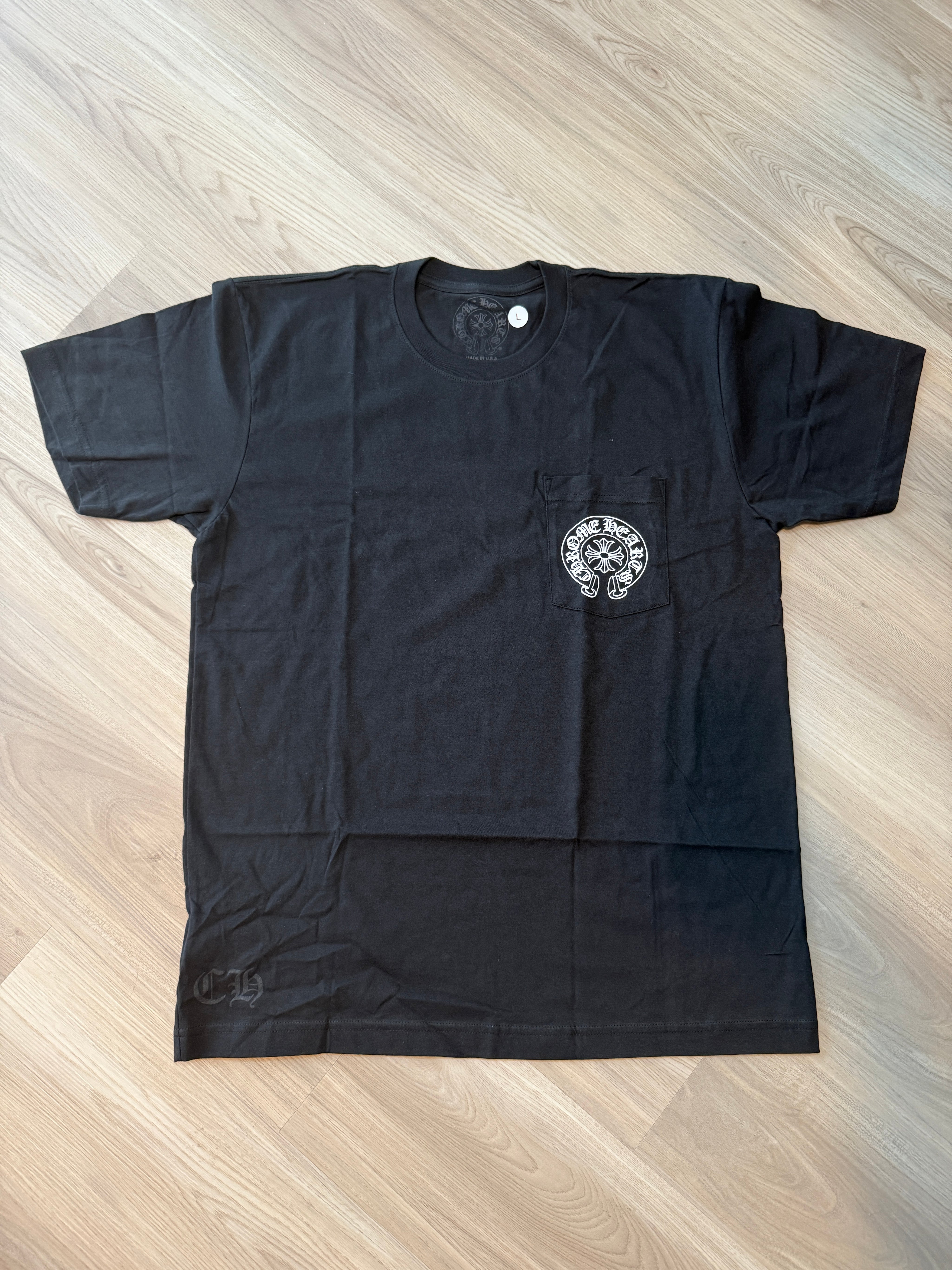 Chrome Hearts Las Vegas Exclusive Pocket T-Shirt Black
