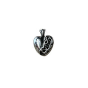 Chrome Hearts Las Vegas 2023 Exclusive Heart Silver Pendant