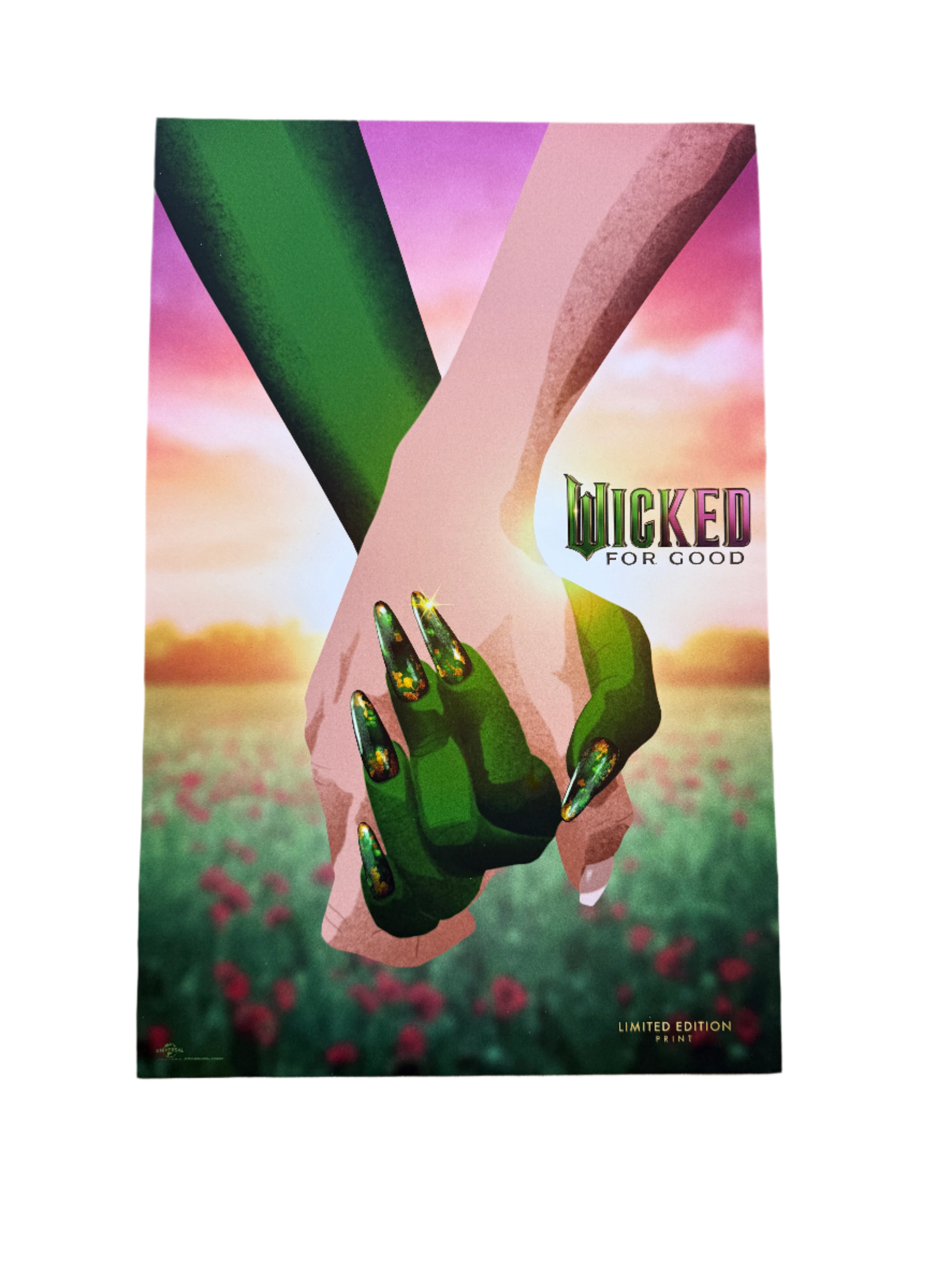 Wicked: For Good Limited Edition Premiere Screening Poster (17" x 10.75")