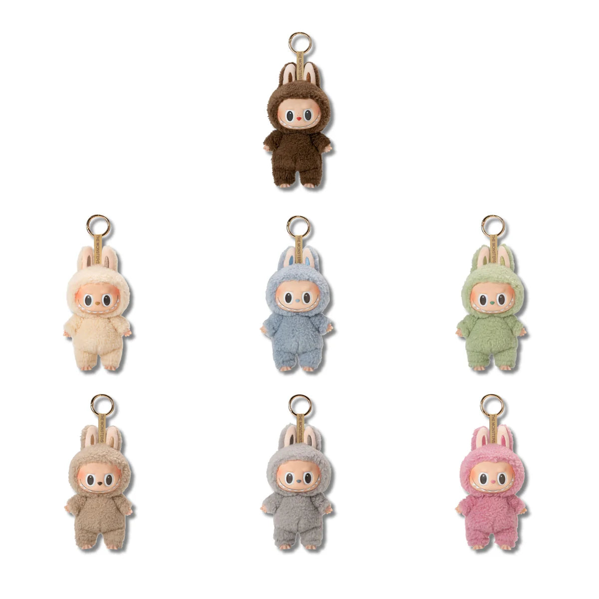 Pop Mart Labubu The Monsters Exciting Macaron Vinyl Plush Pendant Single Blind Box