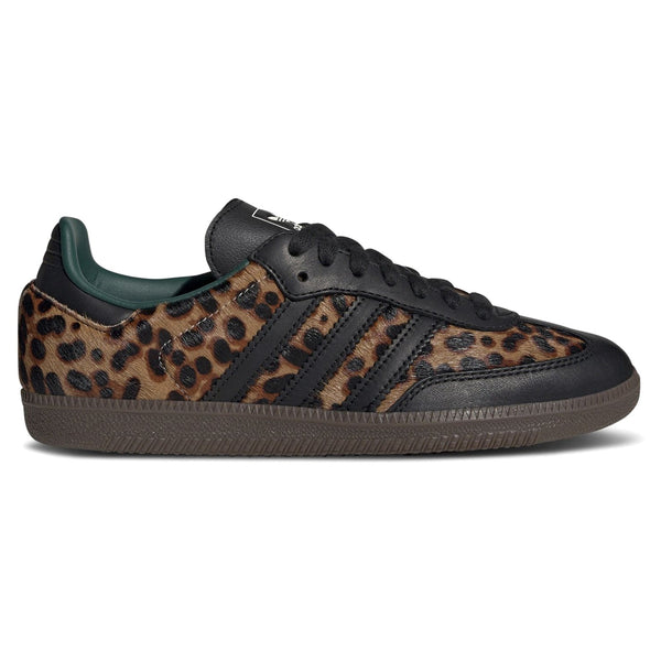 Adidas Samba OG Black Green Leopard (Women's) sneakers — photo 1 of 5