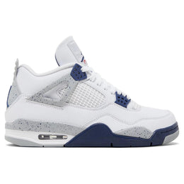 Air Jordan 4 Retro 白午夜海军蓝