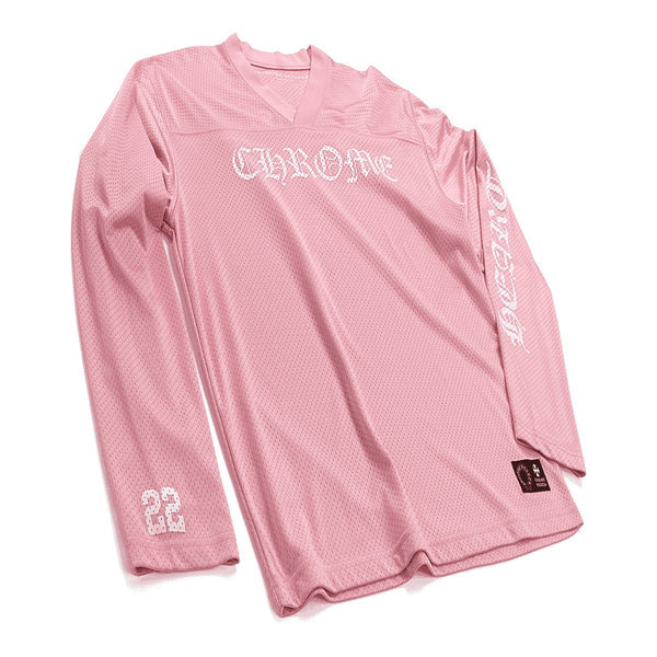 Chrome Hearts Love You Mesh Warm Up Jersey Pink - Supra Sneakers