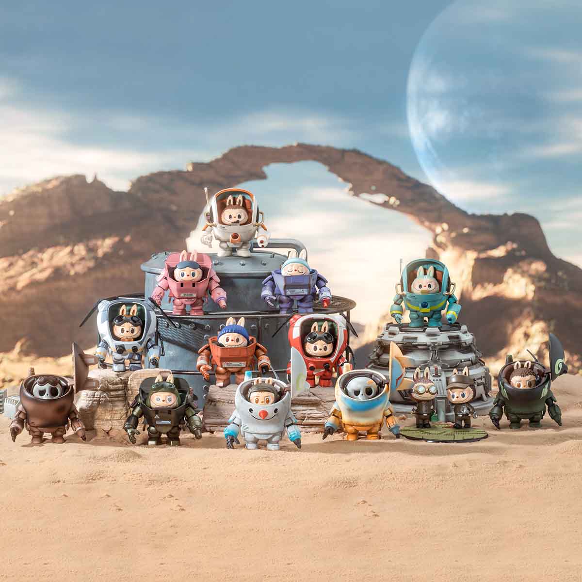 Pop Mart Labubu The Monsters x Kow Yokoyama MA.K.Series Figure Single Blind Box