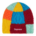 Supreme 多色块状针织冷帽
