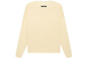 Fear of god Essentials Thermal Henley Long Sleeve Tee Cream - Supra Sneakers