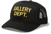Gallery Dept. Logo Trucker Hat Black - Supra Sneakers