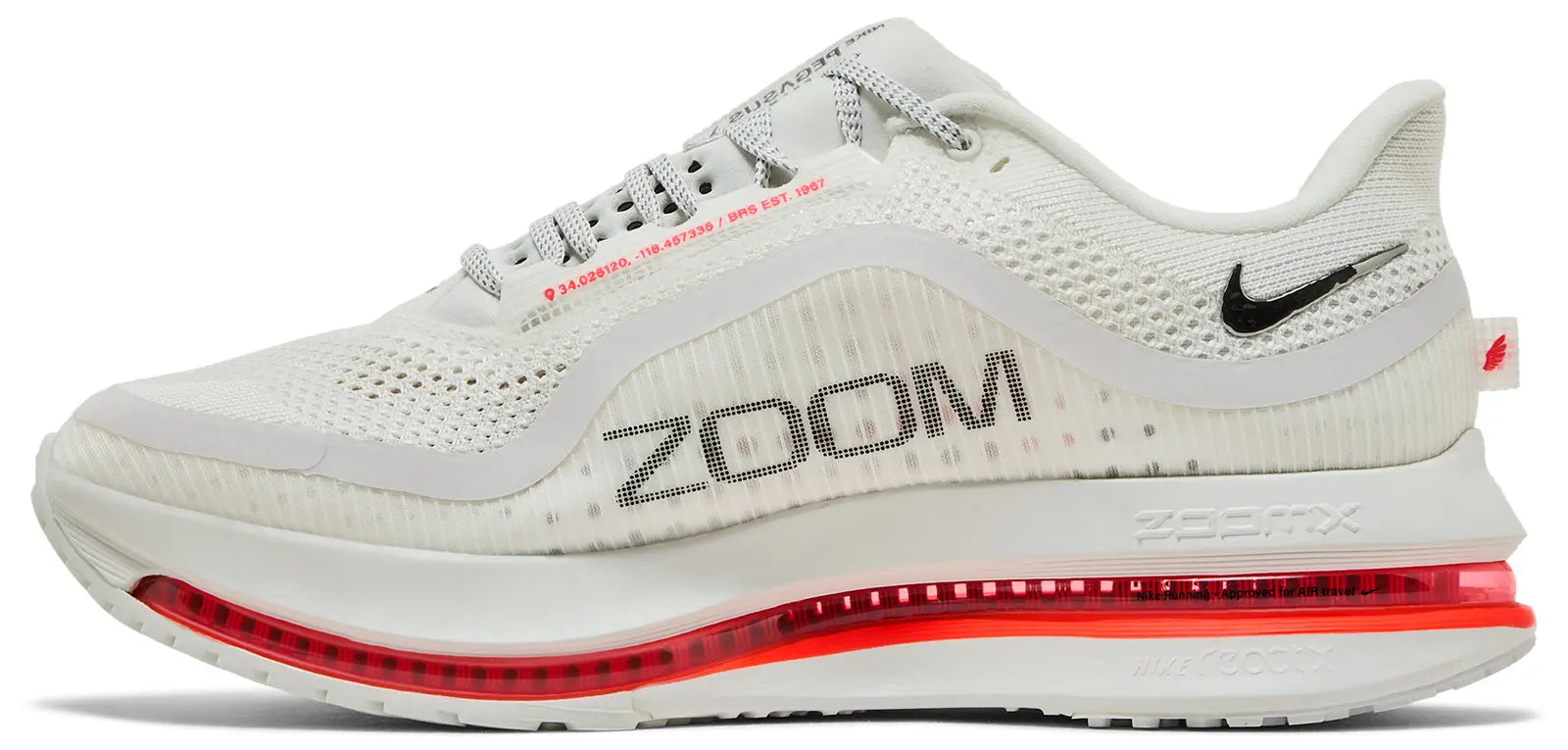 Nike Air Zoom Pegasus Premium Summit White Bright Crimson