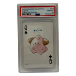 2000 Pokémon Silver Playing Cards Cleffa Queen of Spades #173 PSA 10 GEM MINT — photo 1 - Image 1