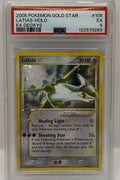 2005 Pokémon Ex Deoxys Gold Star Holo Latias 105/107 PSA 5 EXCELLENT