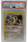 2017 Pokémon League Crimson Invasion Regigigas 2nd Place Reverse Holo 84/111 PSA 9 MINT