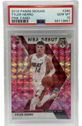 2019 Panini Mosaic Tyler Herro Rosa Tarnmuster Rookie Karte #223 PSA 10 GEM MINT