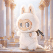 Pop Mart The Monsters Labubu Zimomo Angel in Clouds Figure