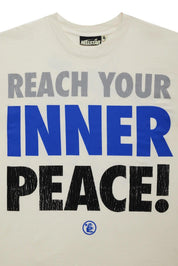 Hellstar Inner Peace T-Shirt White & Blue