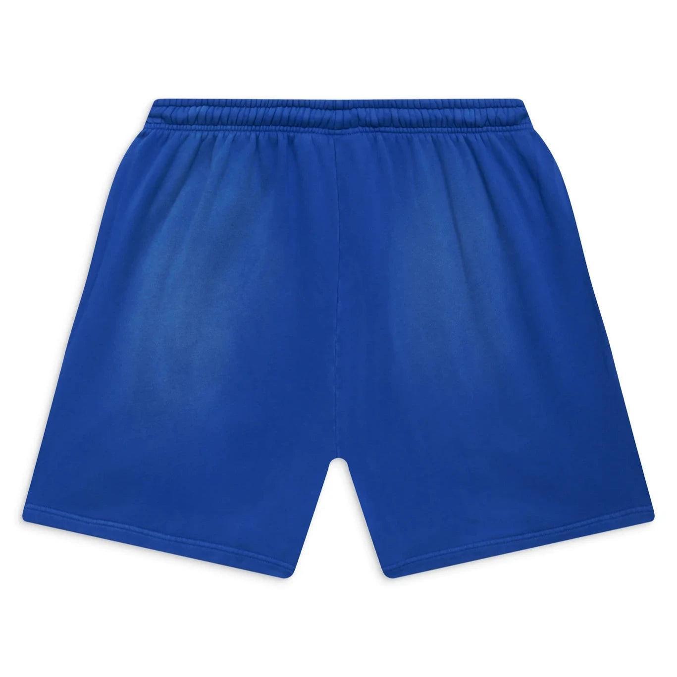 Hellstar Studios Flame Shorts Blue