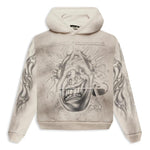 Hellstar HStar Records Hoodie White - Image 1