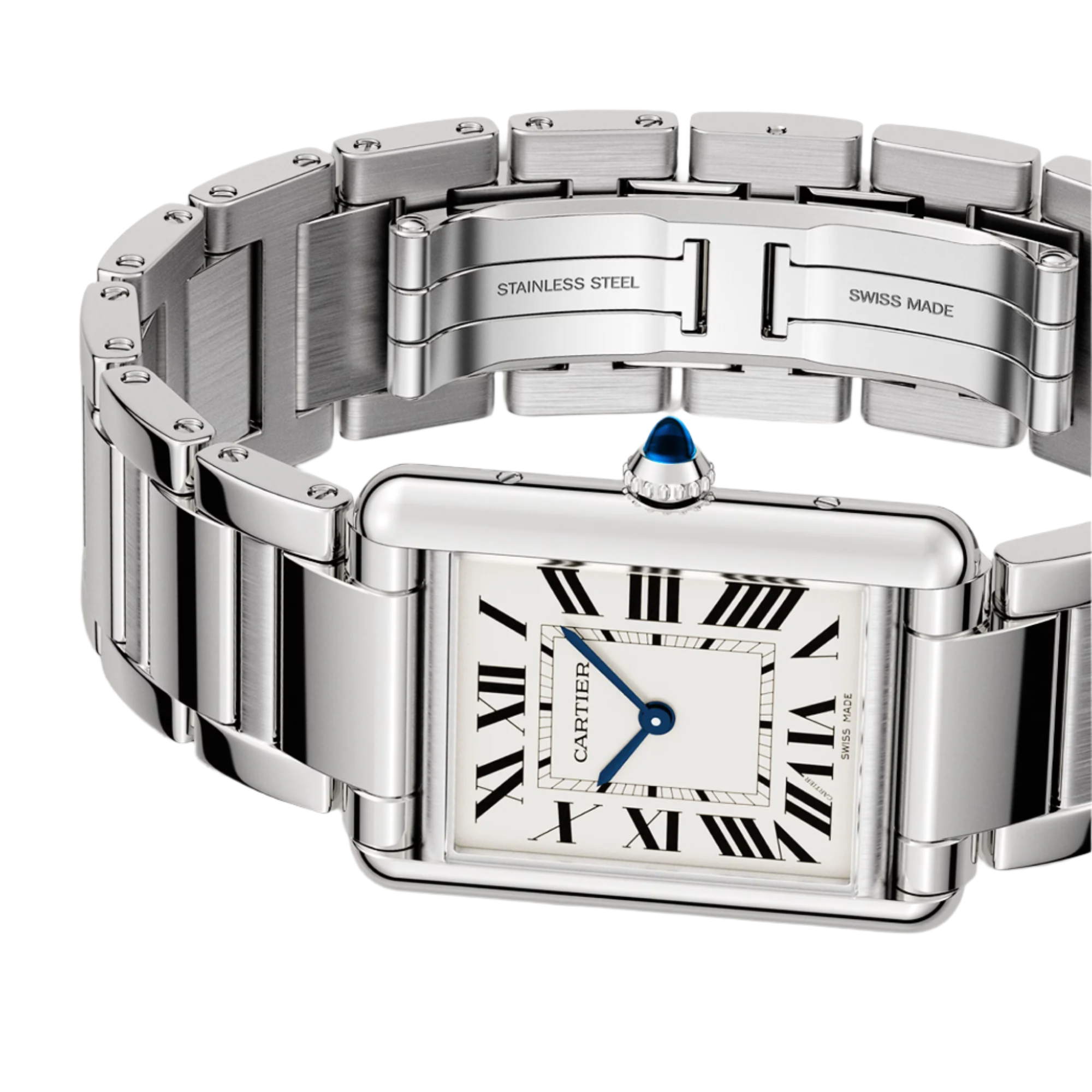 Cartier Tank Must de Cartier Watch, Large Model, High Autonomy Quartz Movement, Steel