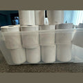 39 Rolls of DESKTOP THERMAL TRANSFER LABELS - 2 X 1", RIBBONS REQUIRED