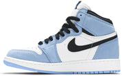 Air Jordan 1 Retro High White University Blue Black (GS)