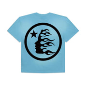 Hellstar Sports Core Logo Gel T-Shirt Light Blue