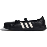 Adidas Superstar Square Toe Ballet Jennie Black Off White (Women's) sneakers — style LB3787 — photo 3 of 9 - Image 3