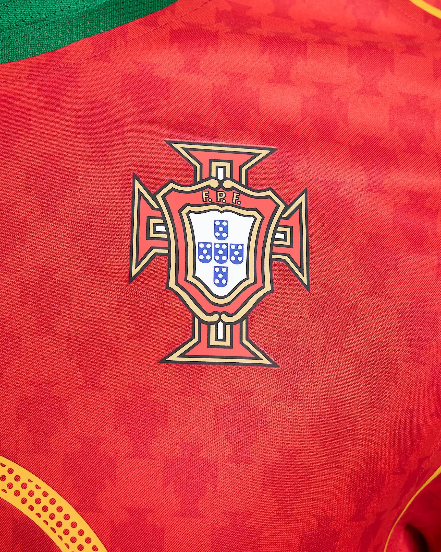 Luis Figo Portugal 2004 Reissue Men's Nike Soccer Replica Jersey
