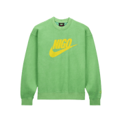 Nike x Nigo NRG Fleece Crew Sweatshirt Green