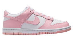 Nike Dunk Low White Medium Soft Pink (GS)