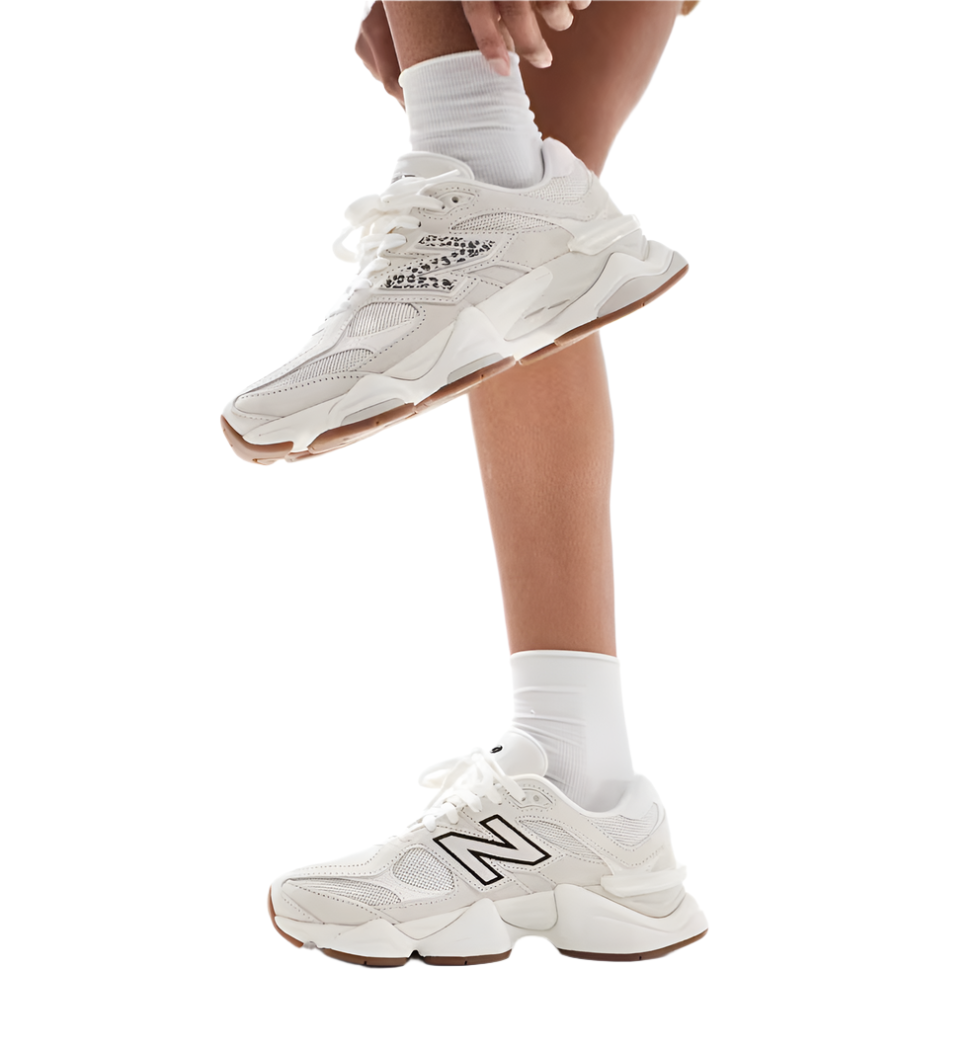 New Balance 9060 Beige Leopard Print U9060ASP