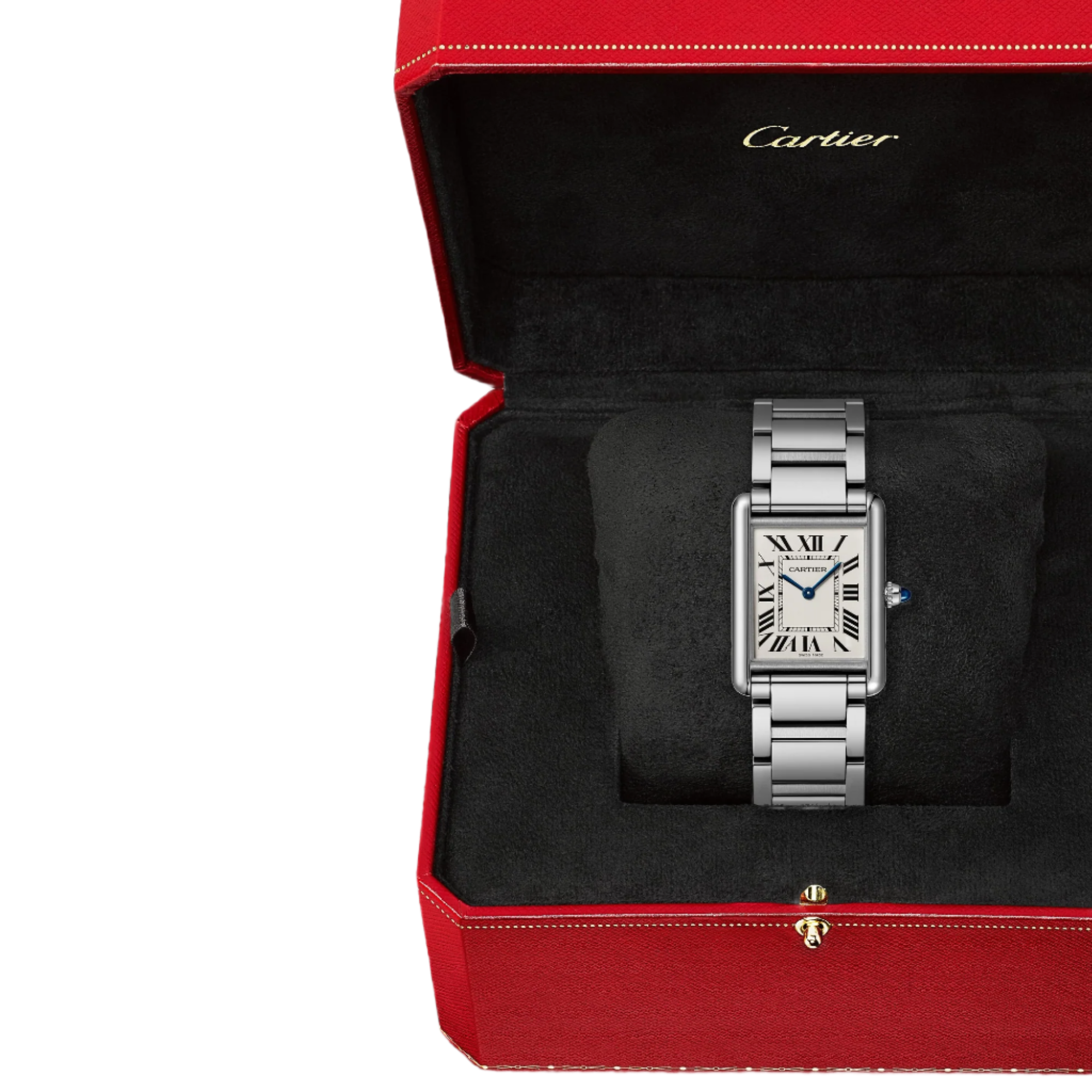 Cartier Tank Must de Cartier Watch, Large Model, High Autonomy Quartz Movement, Steel