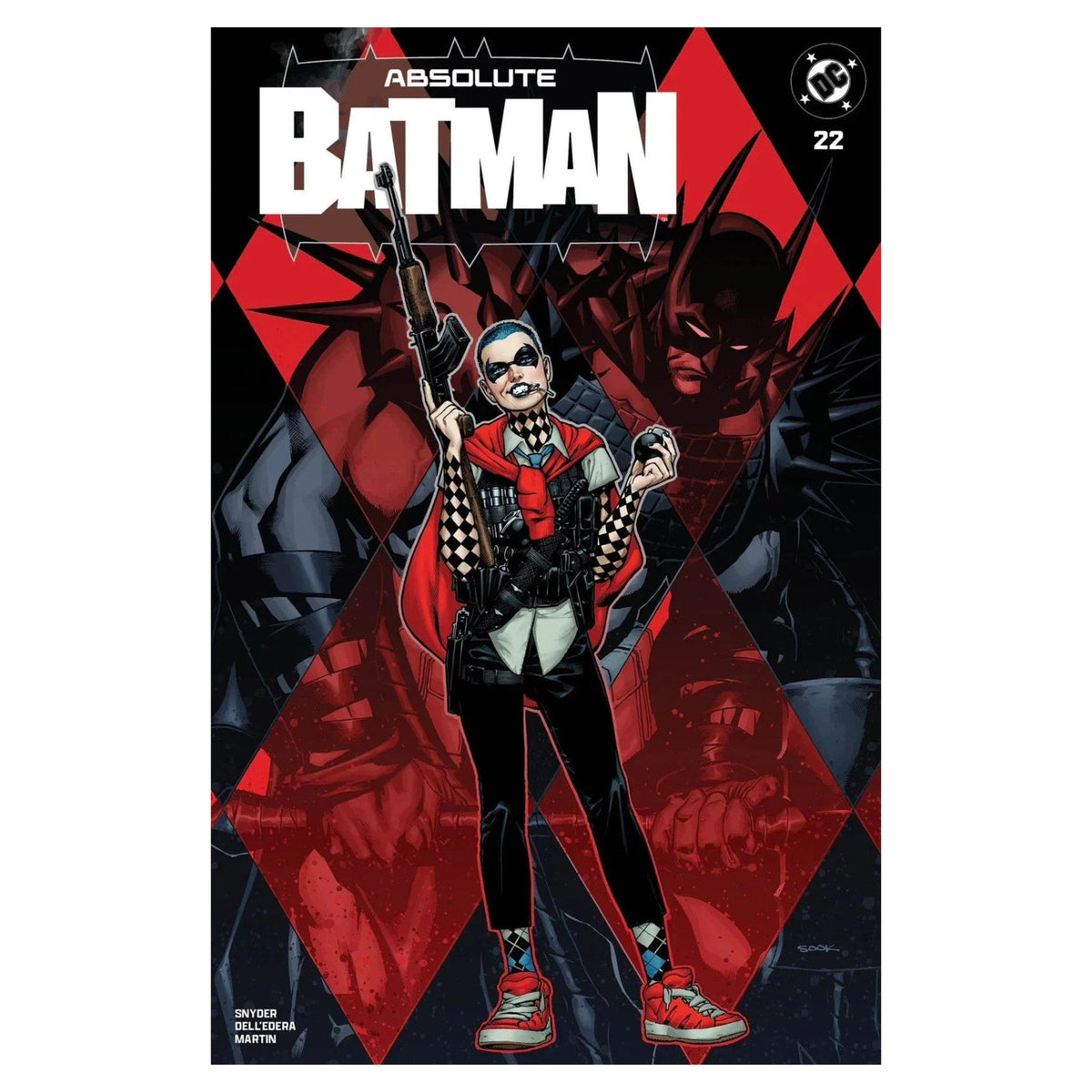 Absolute Batman #22 Felix Comic Art Ryan Sook Foil Design Exclusive — photo 1
