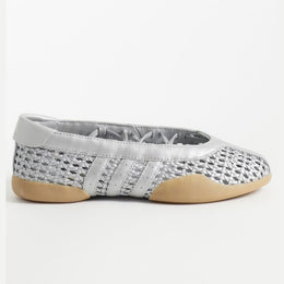 Adidas Taekwondo Mei Ballet Basketweave Silver Gum (Women's)