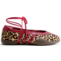 Adidas Taekwondo Mei Ballet Leopard Print Team Victory Red (Women's)