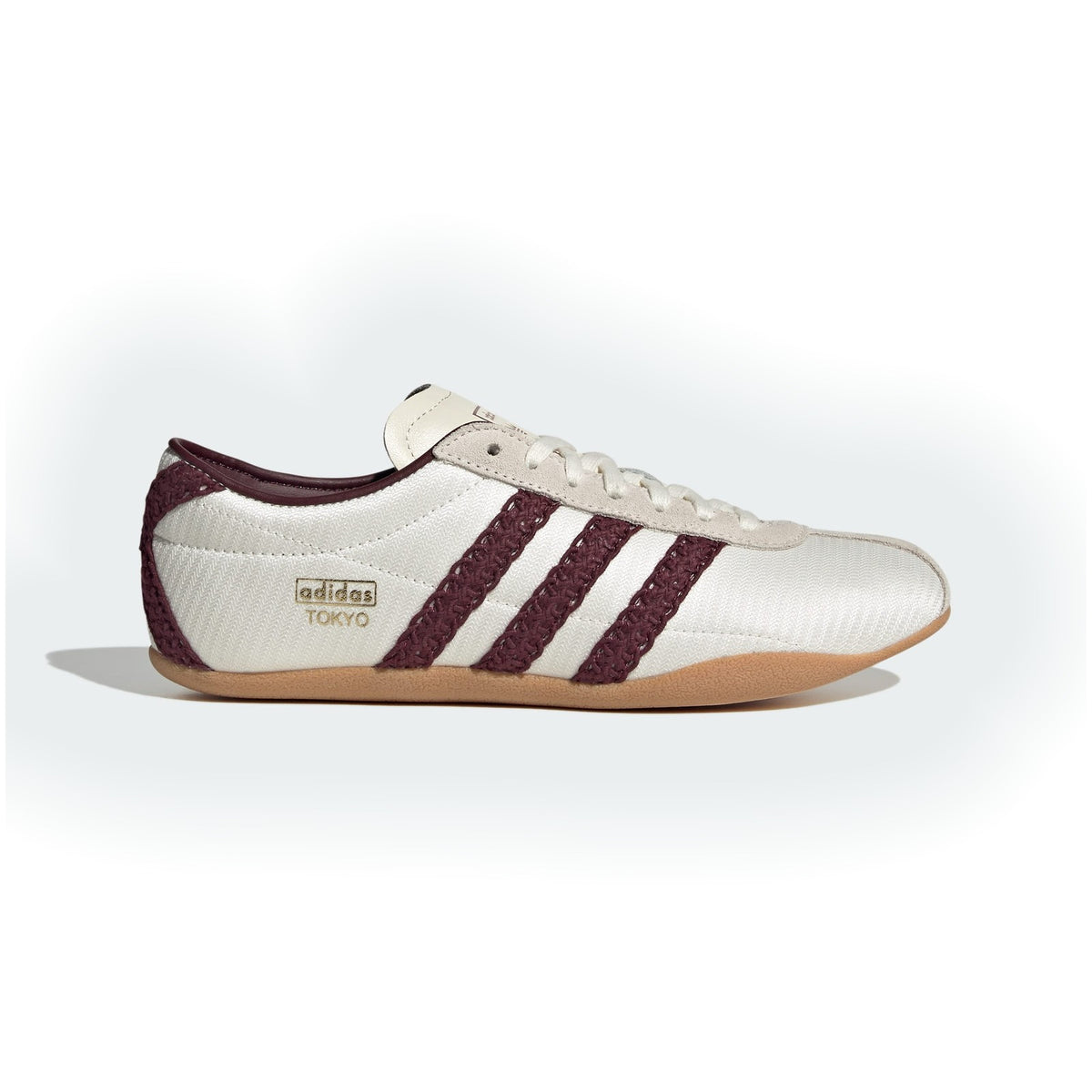Adidas Tokyo Off White Maroon Gum (Women's) sneakers — style KJ8367 — photo 1 of 9