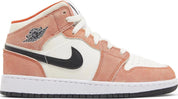 Air Jordan 1 Mid SE Orange Suede - Supra Sneakers