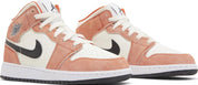 Air Jordan 1 Mid SE Orange Suede - Supra Sneakers